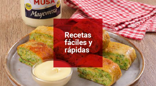 Recetas fáciles y rápidas